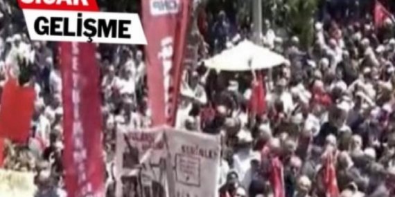 Güvenpark’ta büyük kalabalık ve coşku! Özel: ” CHP atama kabul etmez”