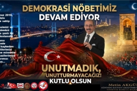 15 Temmuz Demkrasi Milli Birlik Günü
