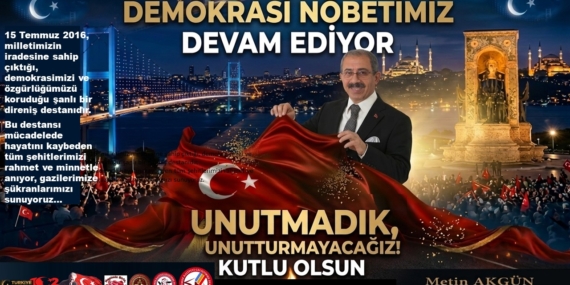 15 Temmuz Demkrasi Milli Birlik Günü