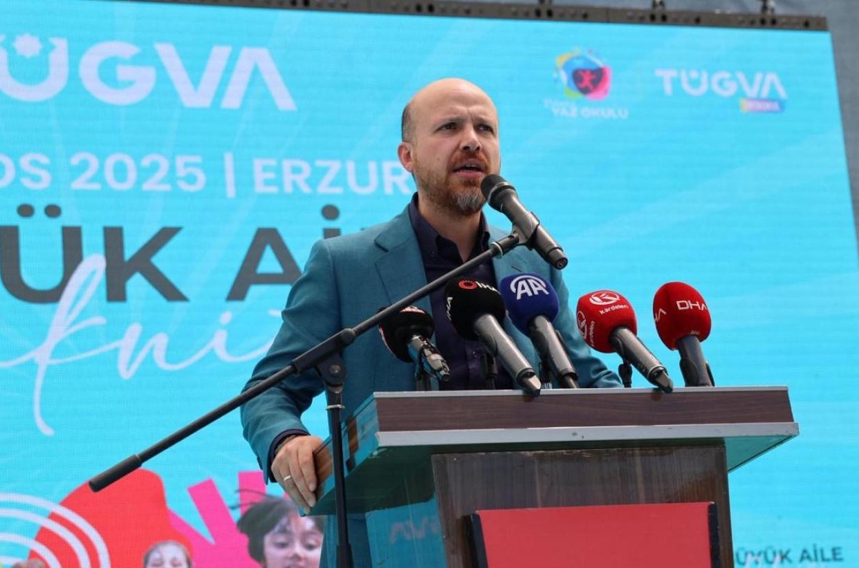 Bilal Erdoğan, Erzurum’da TÜGVA Yaz okulunu kapanış törenine katıldı