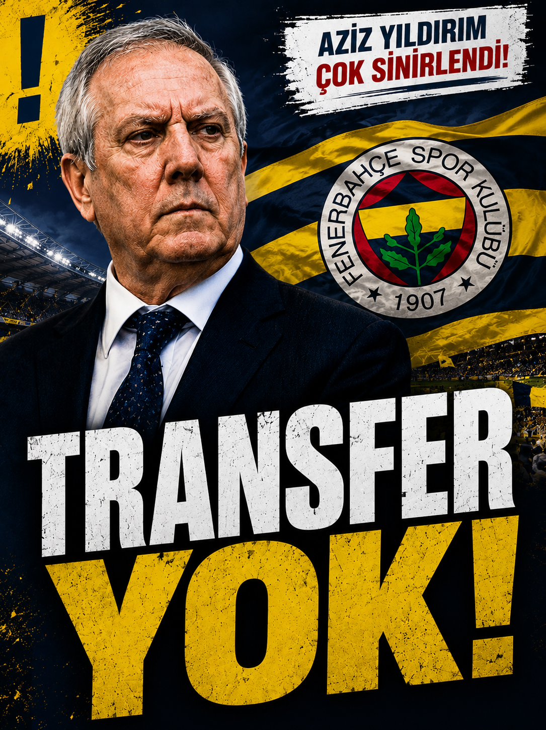 Fenerbahçe’de Aziz Yıldırım’ı sinirlendiren teklif: Transfere kapıyı kapattı