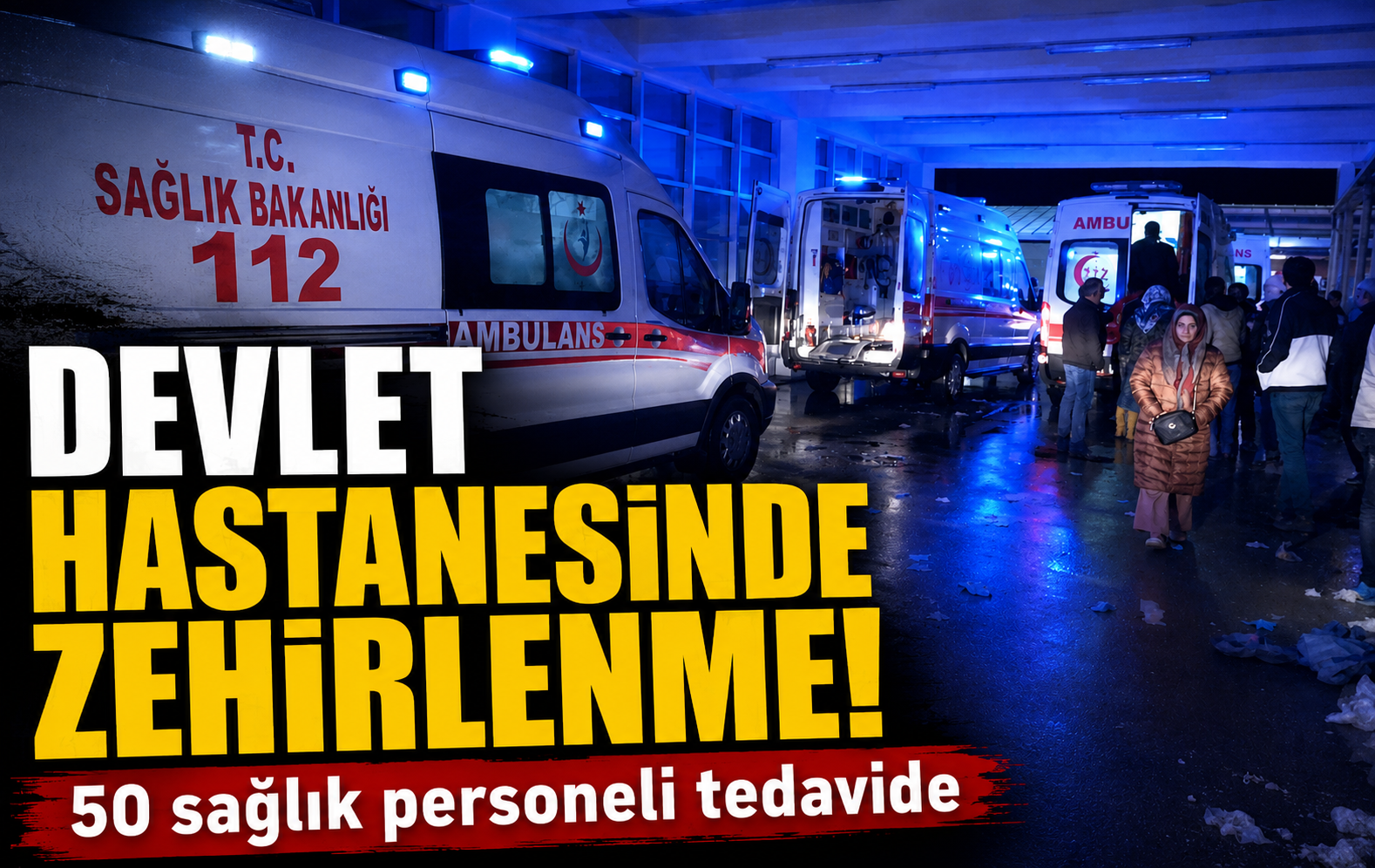 Samsun’daki devlet hastanesinde zehirlenme vakası! 50 sağlık çalışanı tedavi altında