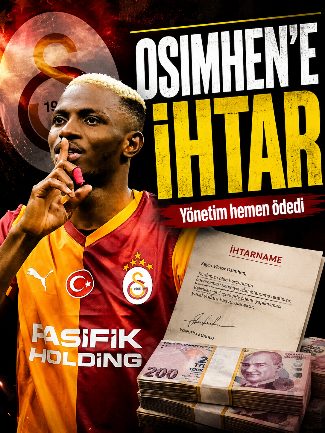 Osimhen’e gelen ihtar Galatasaray yönetimini harekete geçirdi