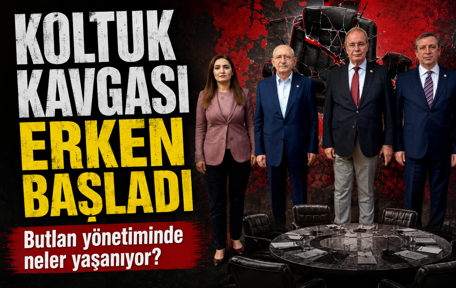 Kemal Kılıçdaroğlu’nun yönetiminde koltuk kavgası başladı
