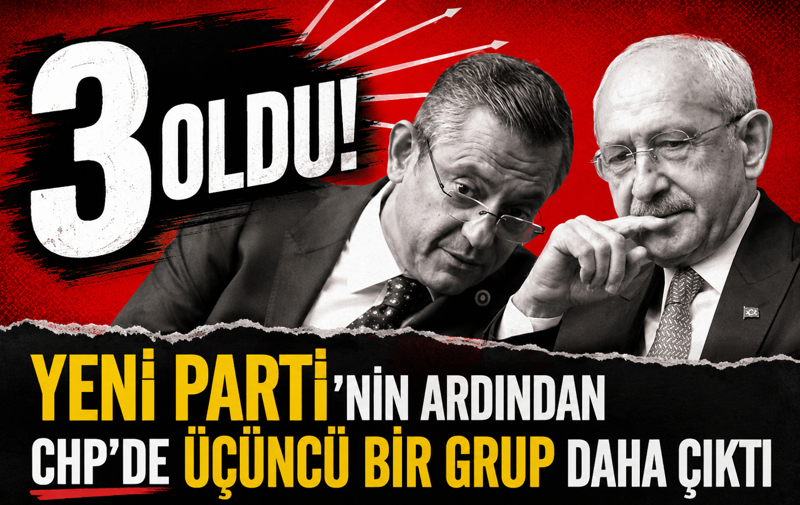 YENİ Parti’nin ardından CHP’de üçüncü bir grup daha çıktı