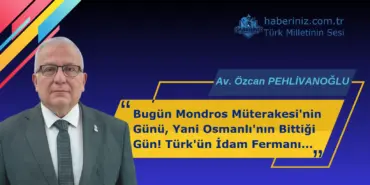 Bugün Mondros Müterakesi