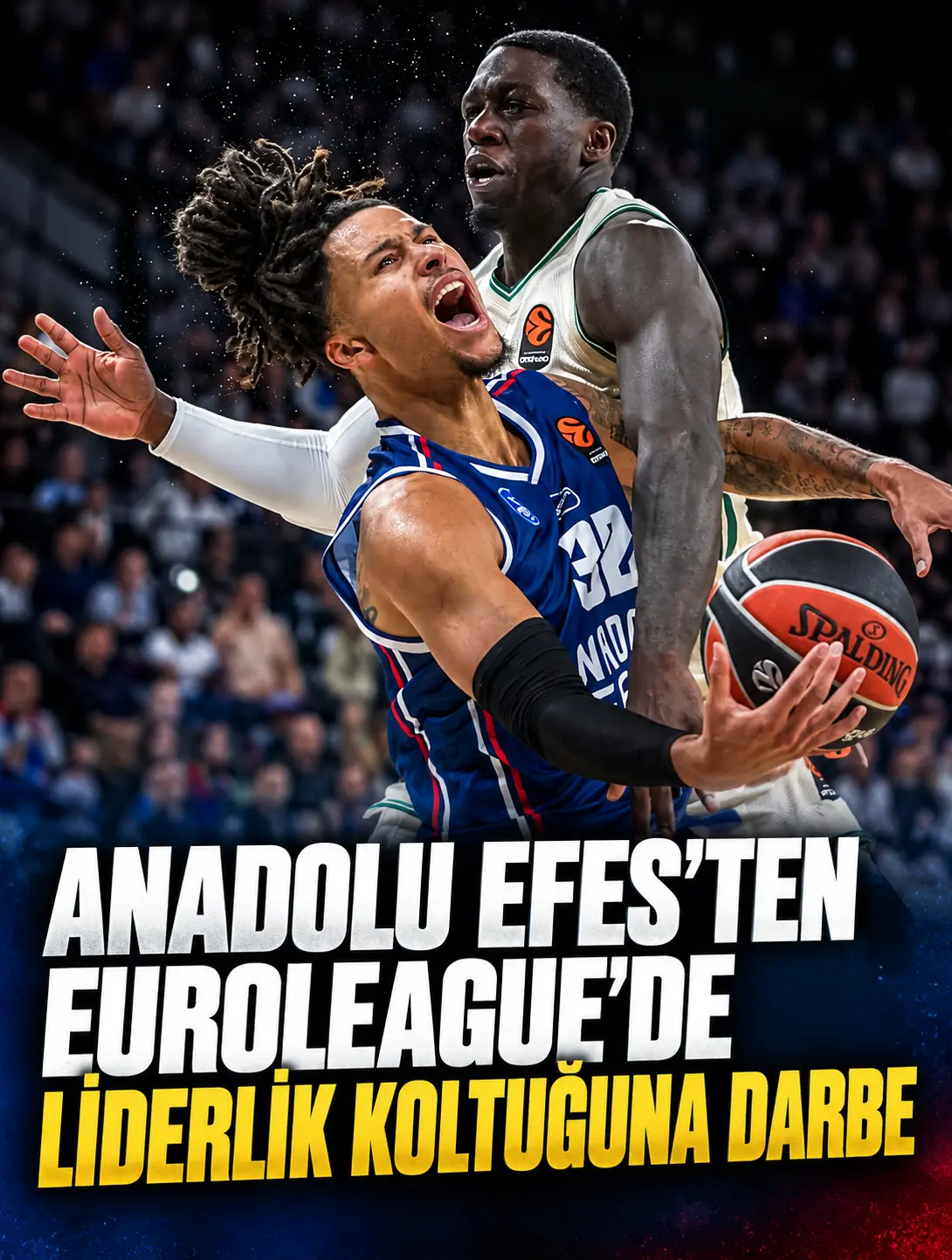 Anadolu Efes’ten EuroLeague’de liderlik koltuğuna darbe